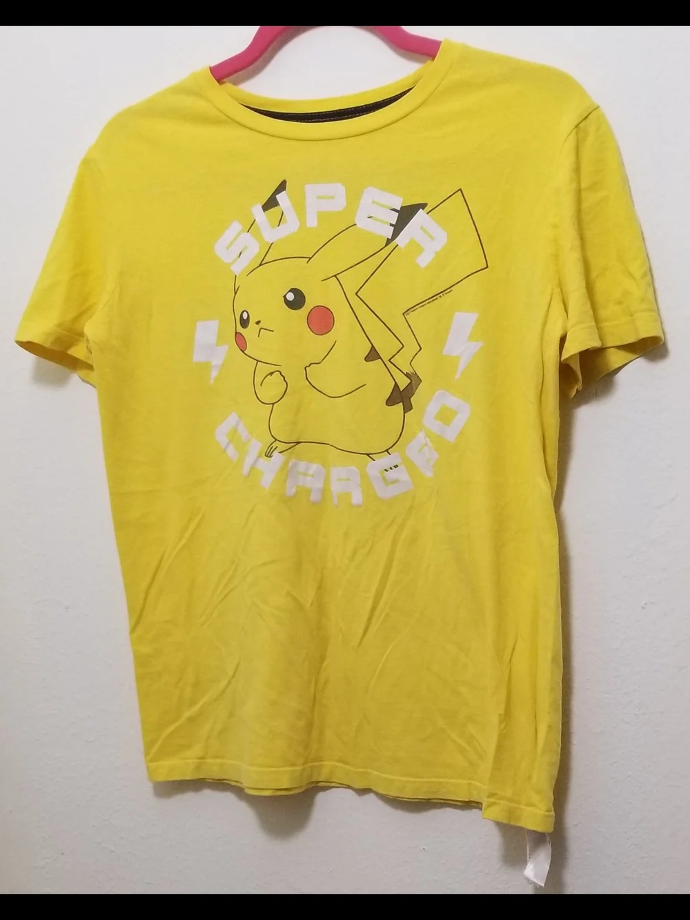 Old Navy Youth's XL Pokémon Yellow Pikachu 